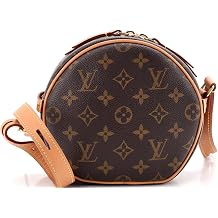 Pre-Loved Boite Chapeau Souple Bag Monogram Canvas PM, Brown