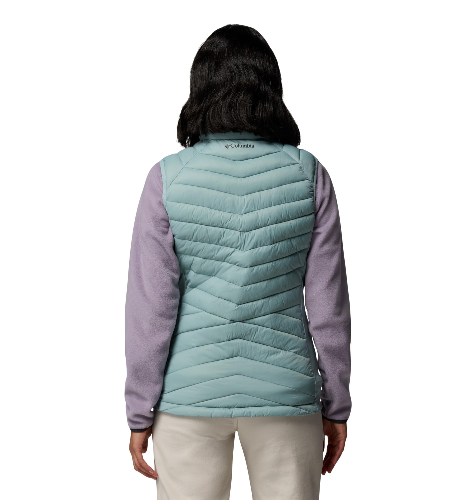 Columbia Powder Pass III Hybrid Vest, Piumino Smanicato Gilet Donna