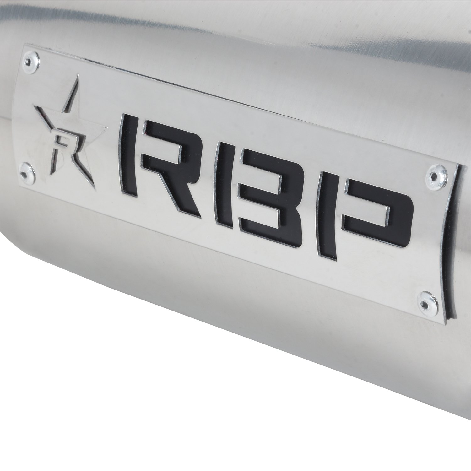 RBP RBP-45003 Polished Stainless Steel Dual-Badged Exhaust Tip