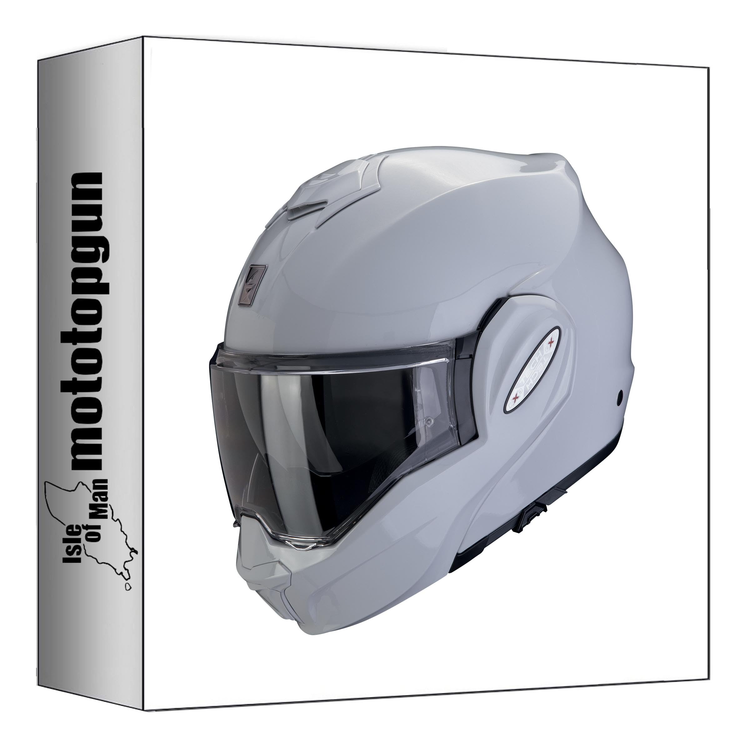 Casque modulable Scorpion Exo-Tech Evo Solid gris XS