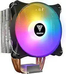 GAMDIAS Air Cooler Boreas E1-410 Lite com Fan de 120mm RGB Fixo, Preto
