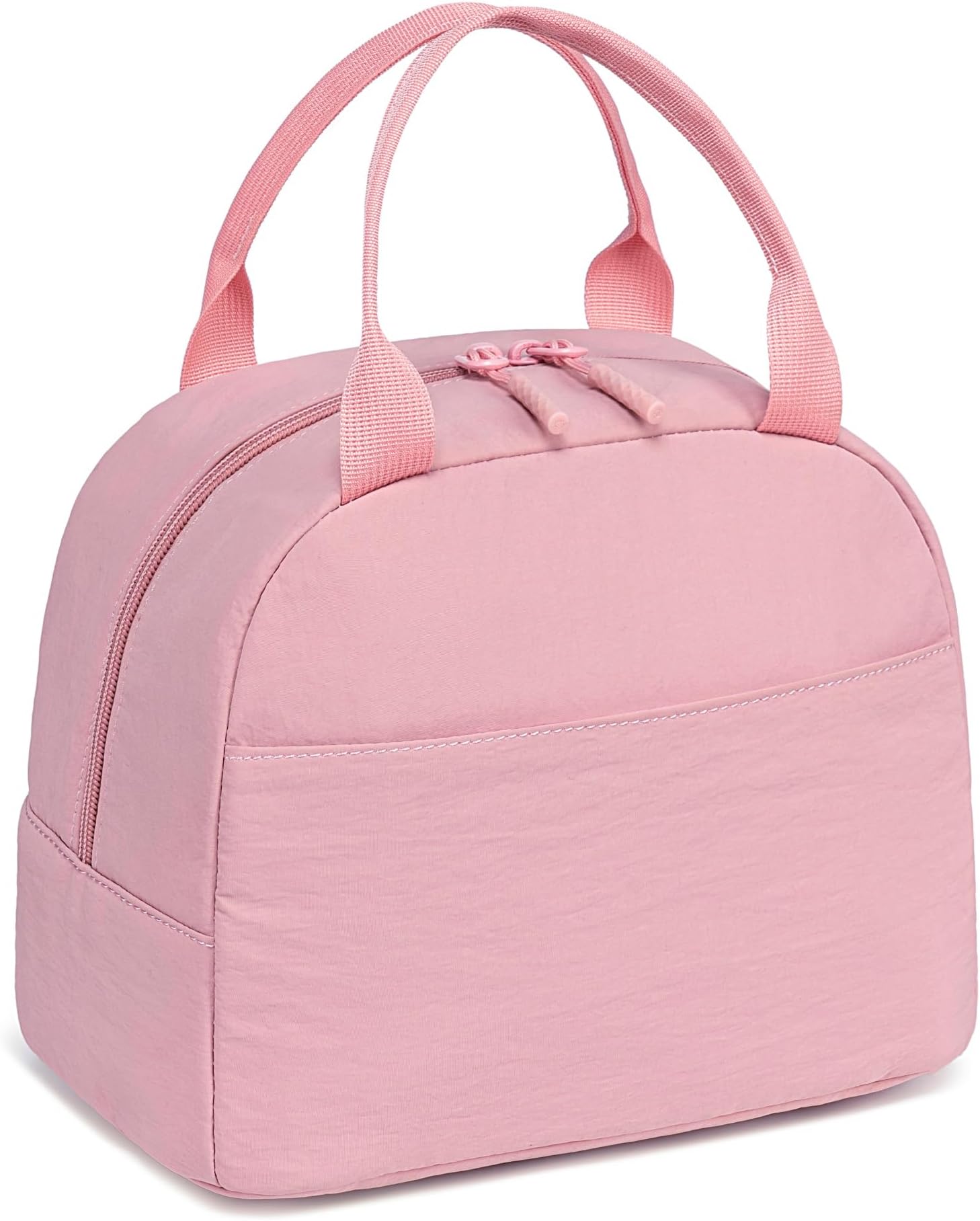 LEDAOU Kids Lunch Bag for Girls, Insulated School Lunch Box, Lightweight (Pink)