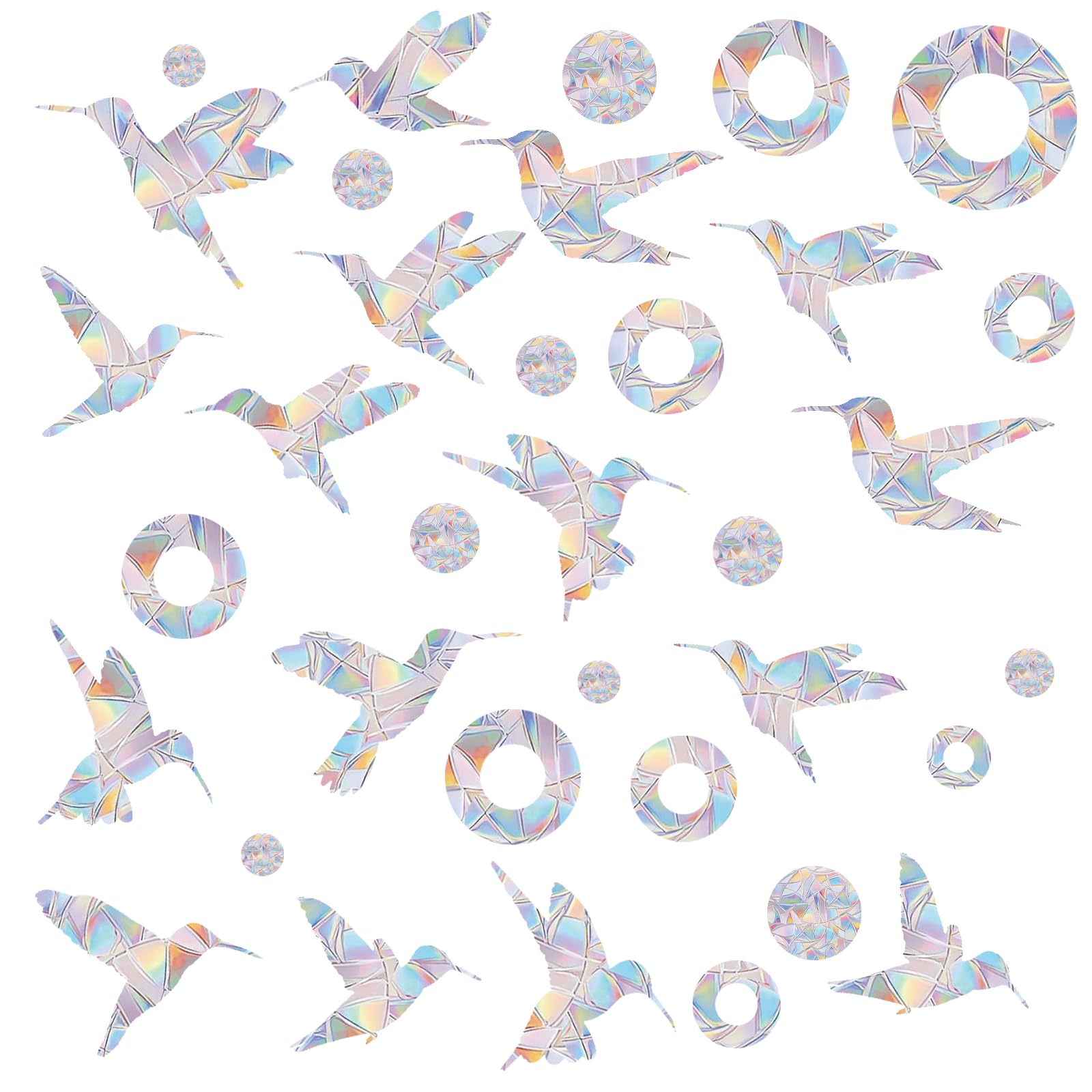 Sprężynowe naklejki okienne