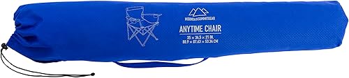 Miniatura 5 de MOUNTAIN SUMMIT GEAR Silla Anytime para camping deportes y exteriores con bolsa de transporte sillas de camping para adultos silla plegable para