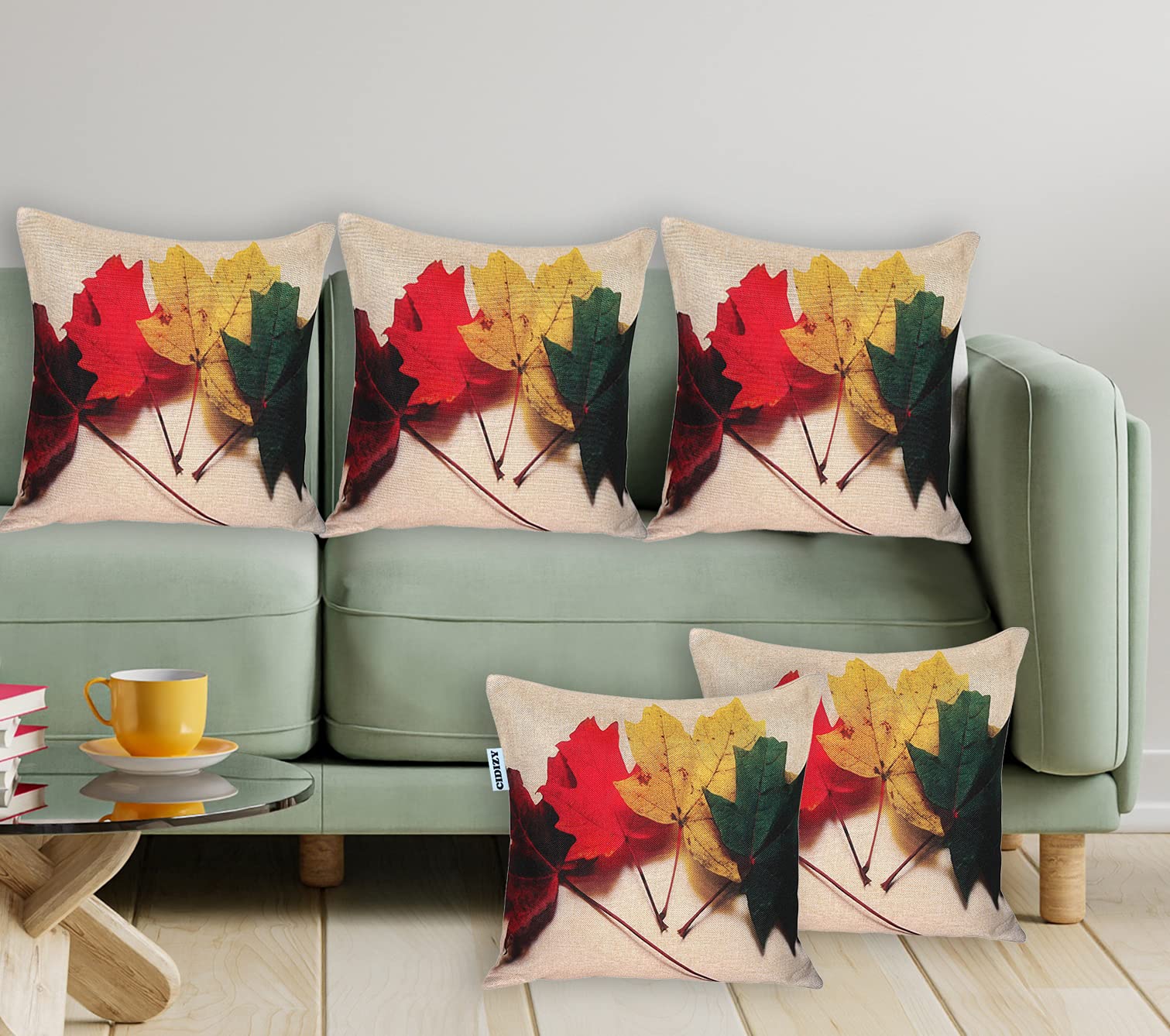 See full amazon price history chart for CIDIZY Jute Maple Cushion Cover, 24x24 Inch, Multicolour, Set of 5 CIDIZY Jute Maple Cushion Cover, 24x24 Inch, Multicolour, Set of 5 (B08285K34M) Amazon Price History, Amazon Price Tracker