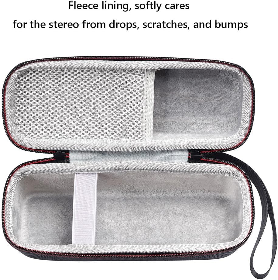 Image of VERTUS Carrying Case Storage Bag, Travel Case Cover for Tribit XSound Plus 2 30W / MaxSound Plus 24W Bluetooth Wireless Speakers (Hard|Black)