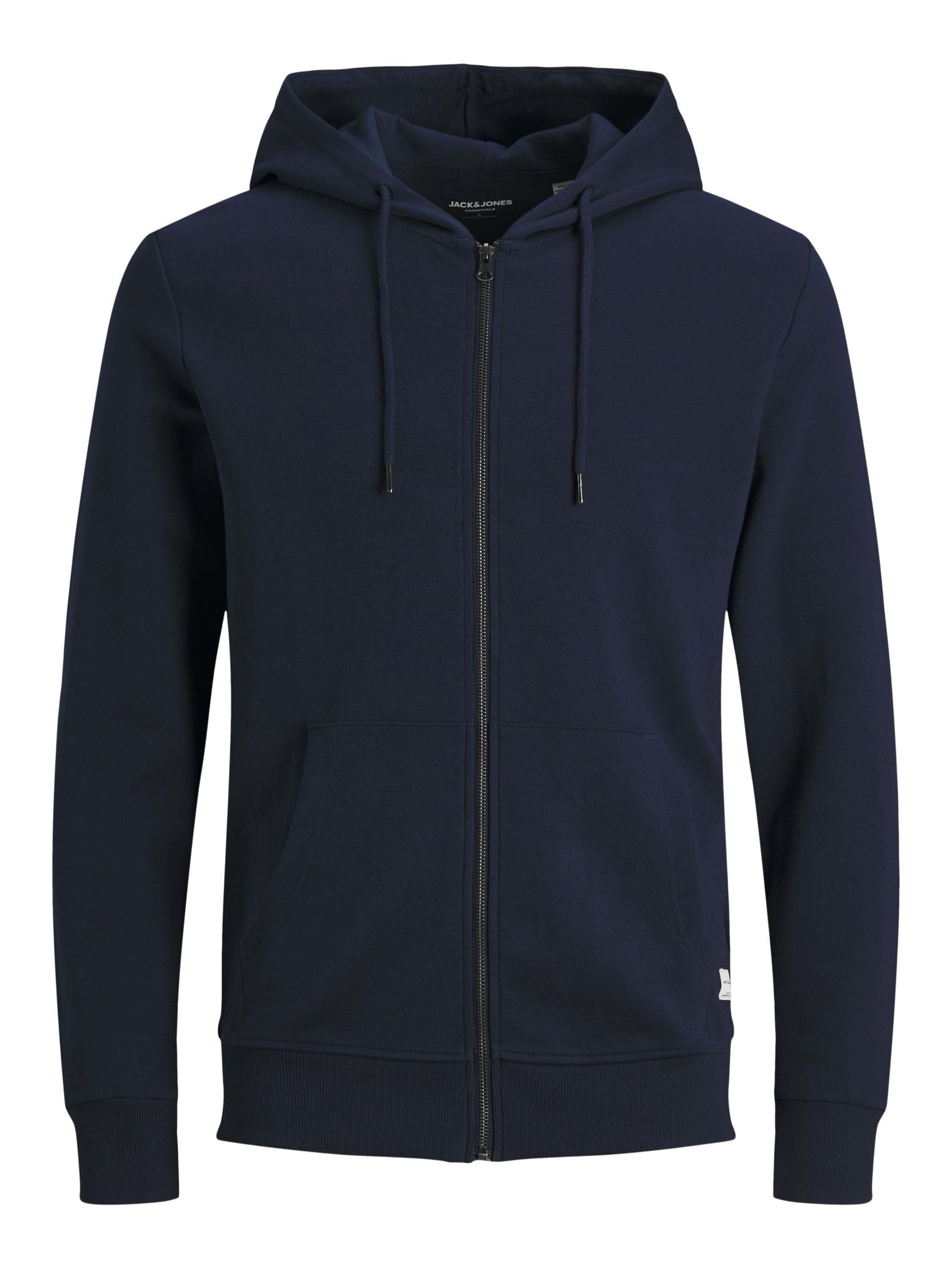 JACK&JONES Jjeholmen Sweat Zip Hood Noos Felpa con Cappuccio Uomo