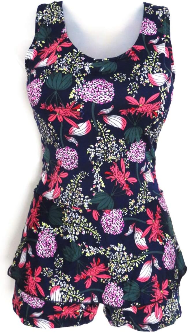 Upsham Swimwear for Women Swimsuit Onepiece with - Multicolour- 3XL, 4XL