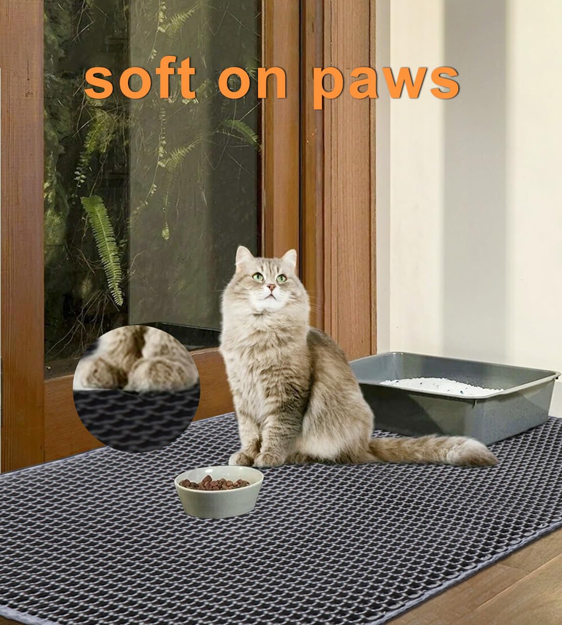 Price Slash BurgeonNest Cat Litter Mat, Extra Large Litter Box Mat