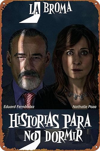 La broma Movie Poster Vintage Tin Sign for Bar Cafe Office Home Wall Decor Gift 12 X 8 inch