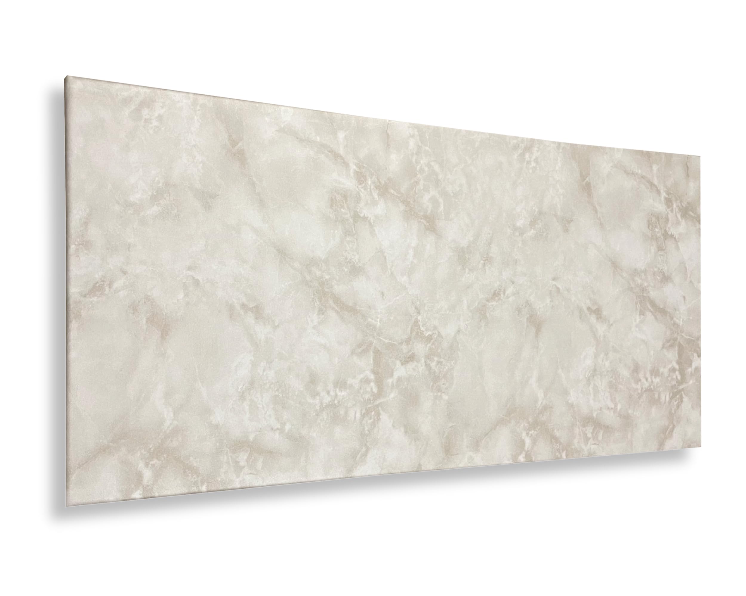Lot de 4 panneaux de plafond en polystyrène XL - Panneaux muraux XL - Décors - Aspect marmer - Imitation marbre - Revêtement mural - 3 mm d'épaisseur - 100 x 50 cm - 2 m²