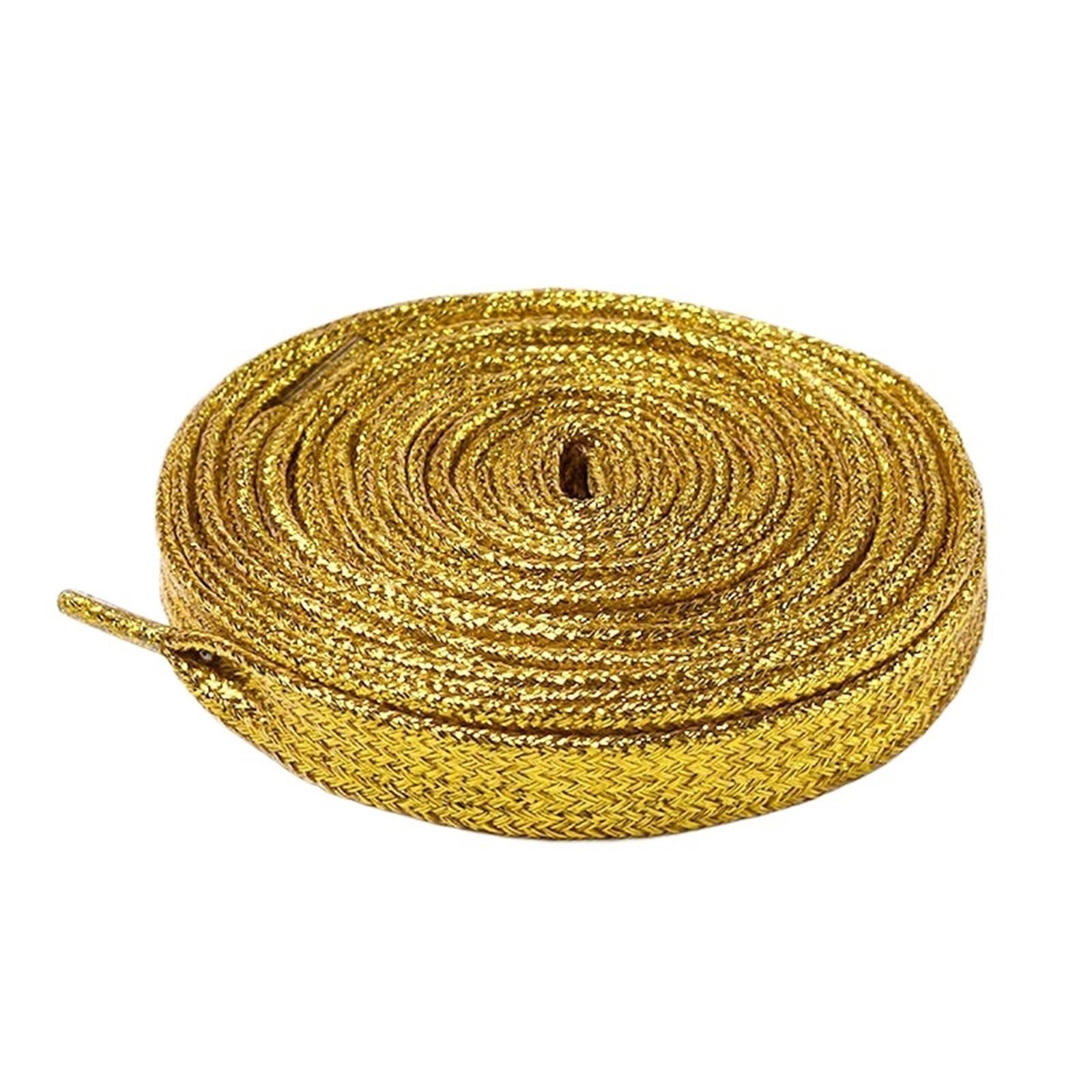 10 pares de cordones brillantes dorados y plateados for zapatillas deportivas Para Zapatos Casuales