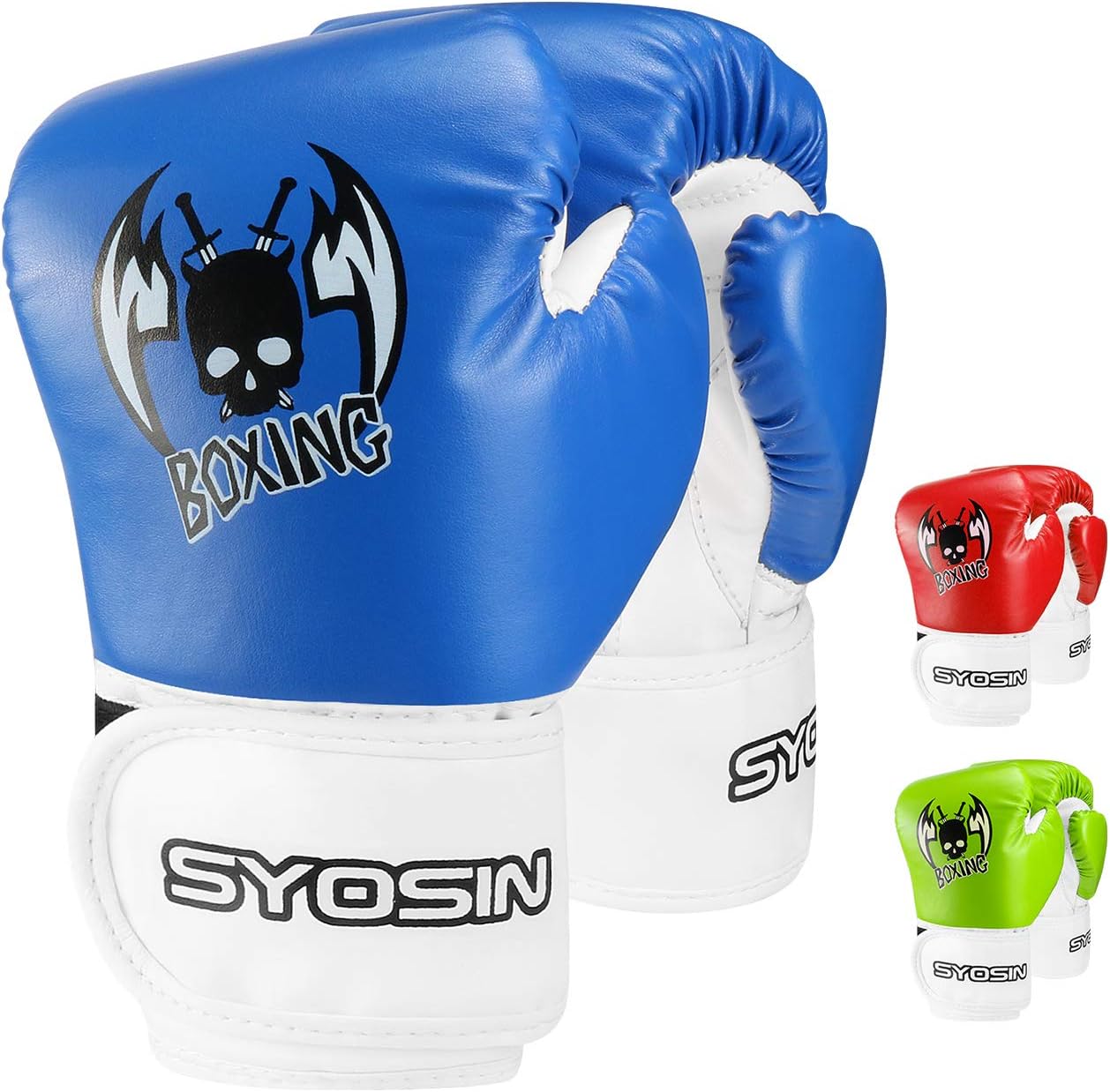 Kid Boxing Gloves 4 Oz Children Cartoon Sparring Boxing Toddler Training Gloves PU Leather for Age 3 to 12 Years