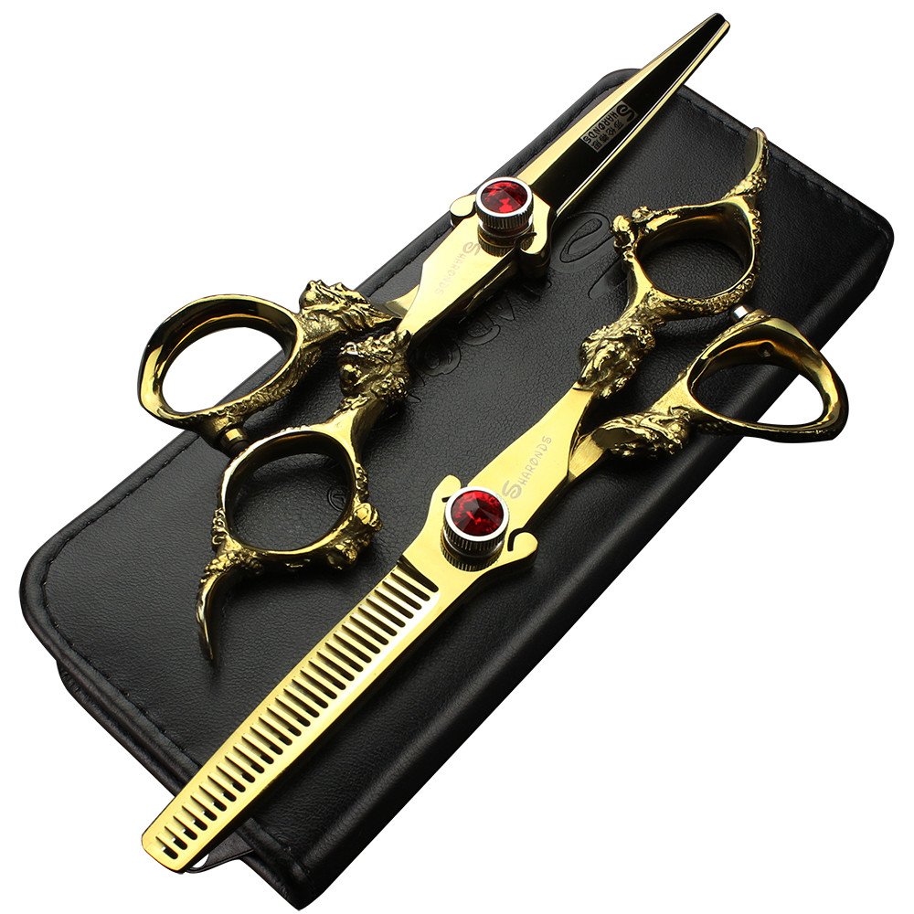 Outils de modelage de grande qualité Sharonds pour ensemble de ciseaux de salon professionnels