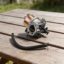 Carburetor for T375 T475 Engines for Hecht for Rotenbach Arebos Brast Lawn Mowers, Metal for Replacement Part