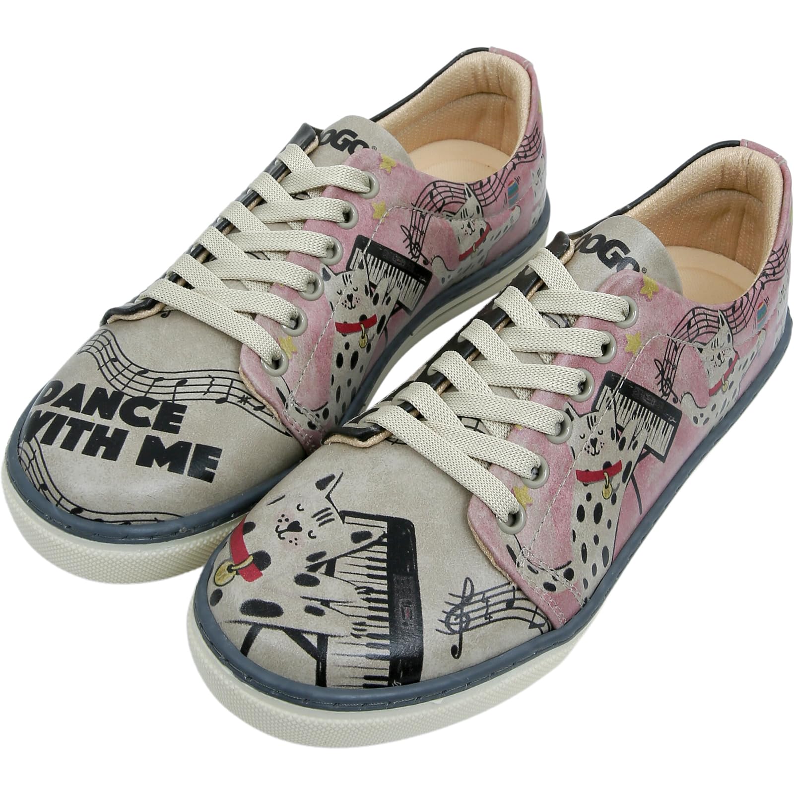 DOGO Women's Sneaker, Multicolored, 4 UK