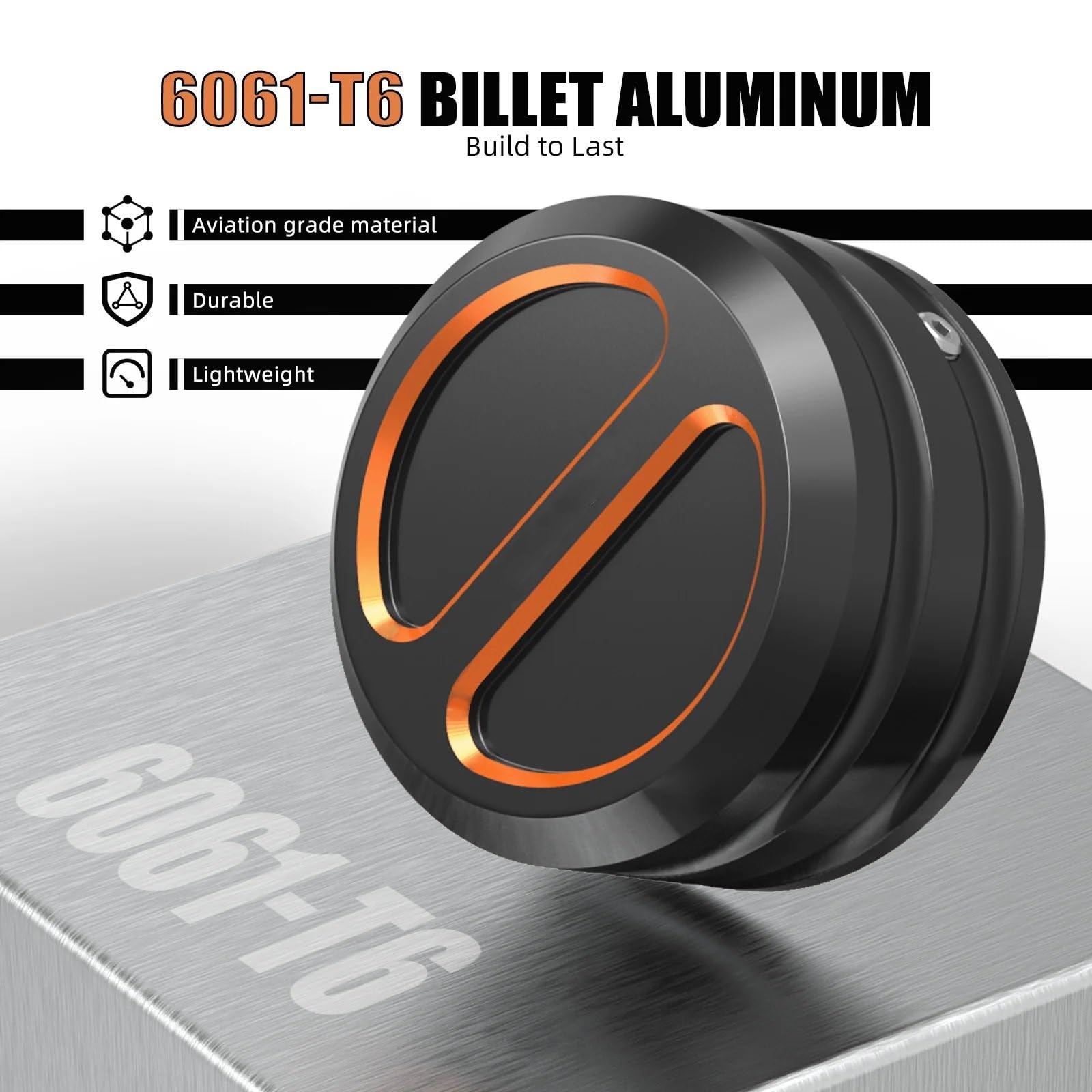 Adatto per coperchio forcella superiore Harley Sportster Iron 883 2014-2020 soffietto forcella(Orange)