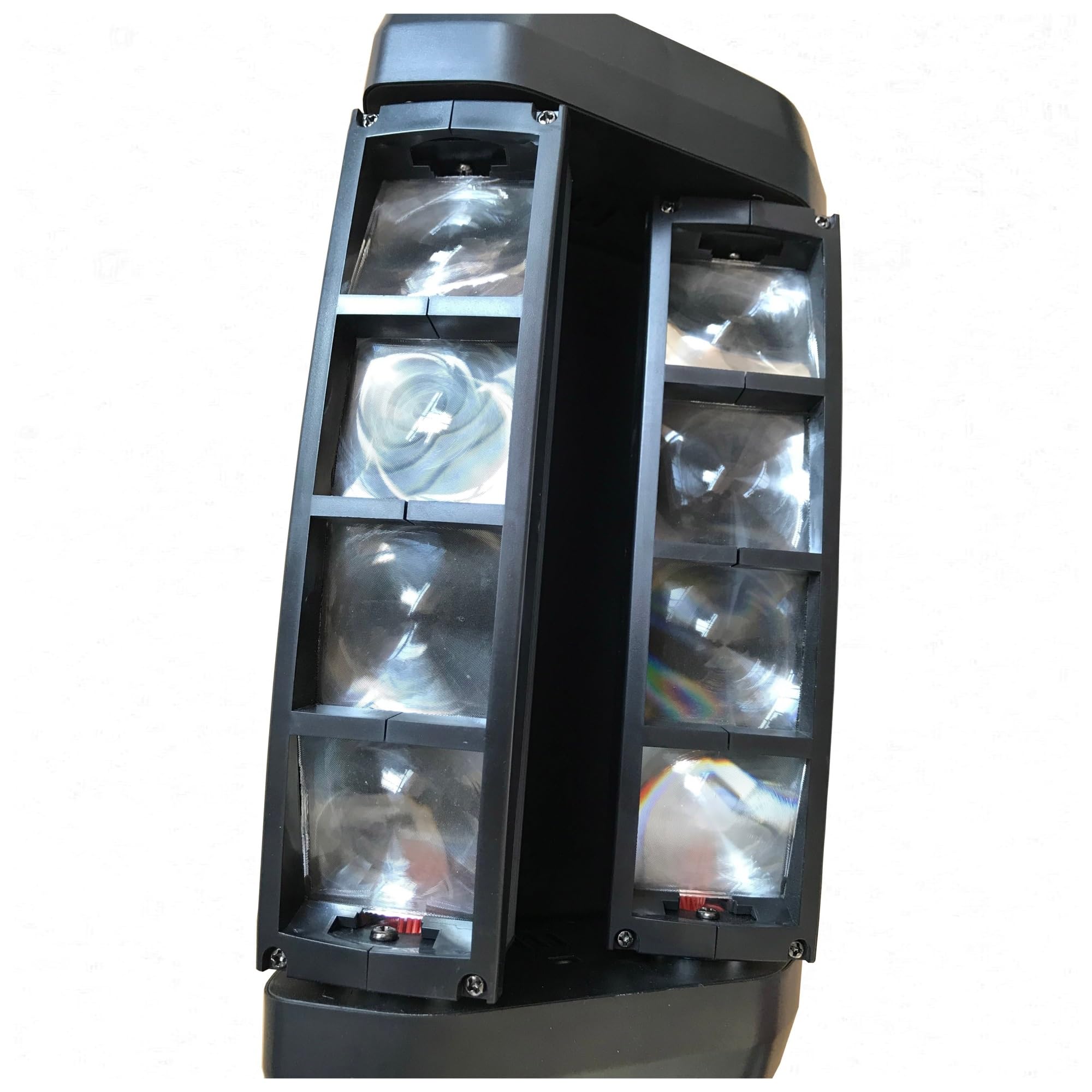 Luci da palcoscenico, Il fascio luminoso principale DJ della fase del carrello mobile 80W RGBW illumina le luci del locale notturno della festa nuziale della discoteca di applicazione