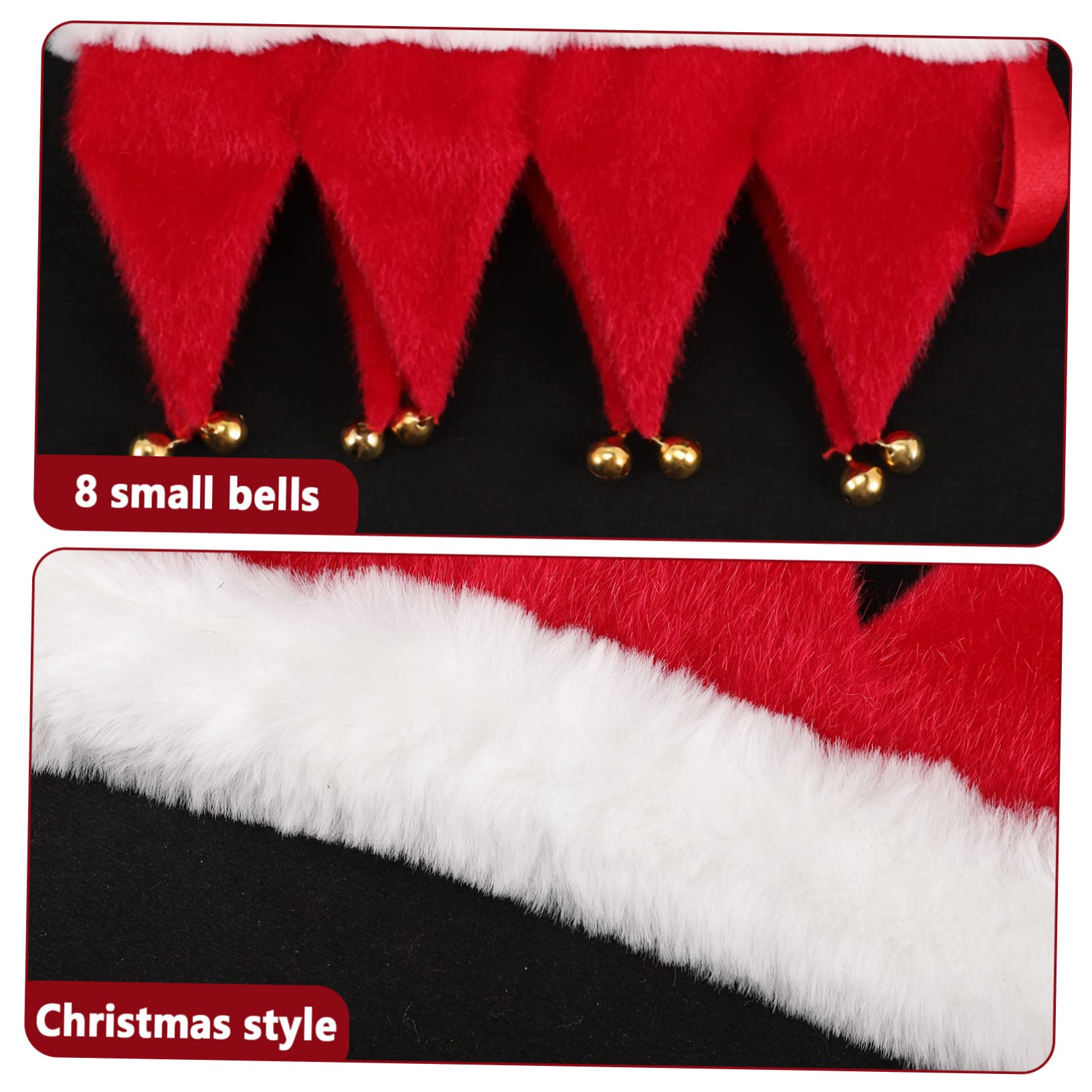 Toddmomy 5pièces Collier De pour Chien Et Chat avec Clochettes Accessoire De Fête pour Animaux De Compagnie Décoration Festive pour De pour Look Adorable Lors Photos Et Familiaux