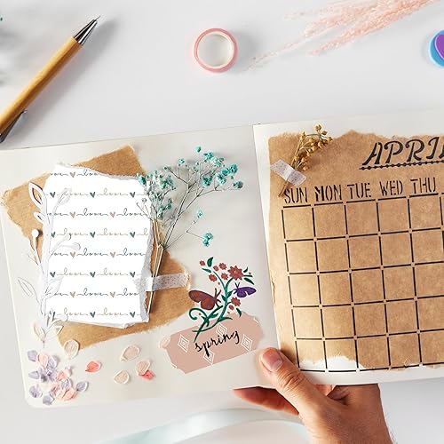 Miniatura 5 de 28 papel de álbum de recortes Boho, papel de álbum de recortes de 12 x 12 pulgadas, papel de álbum de recortes de 90 lb160 gm, impresión de doble