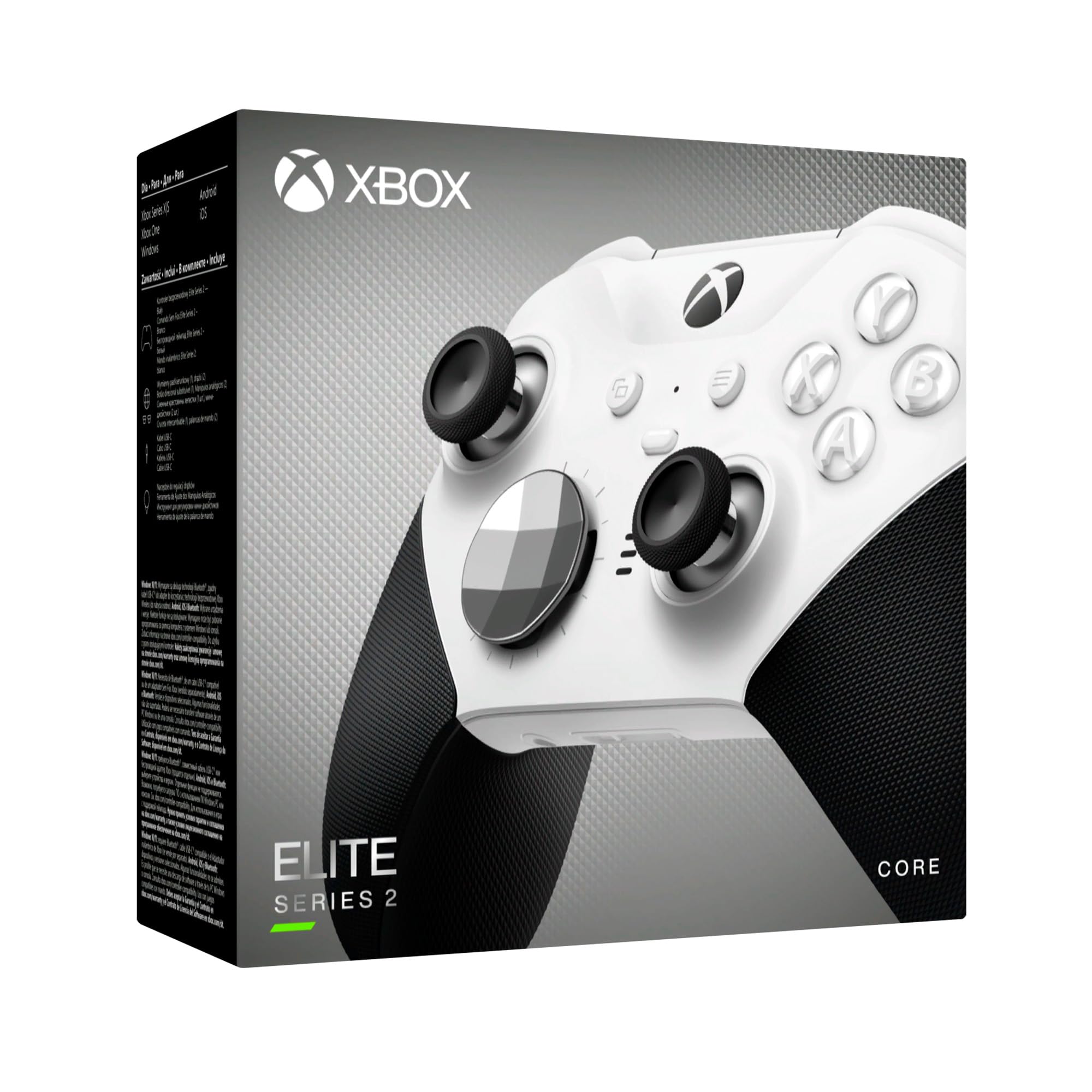 Xbox Wireless Controller Elite Series 2 White Series X|S, One, Windows 10/11, iOS y Android