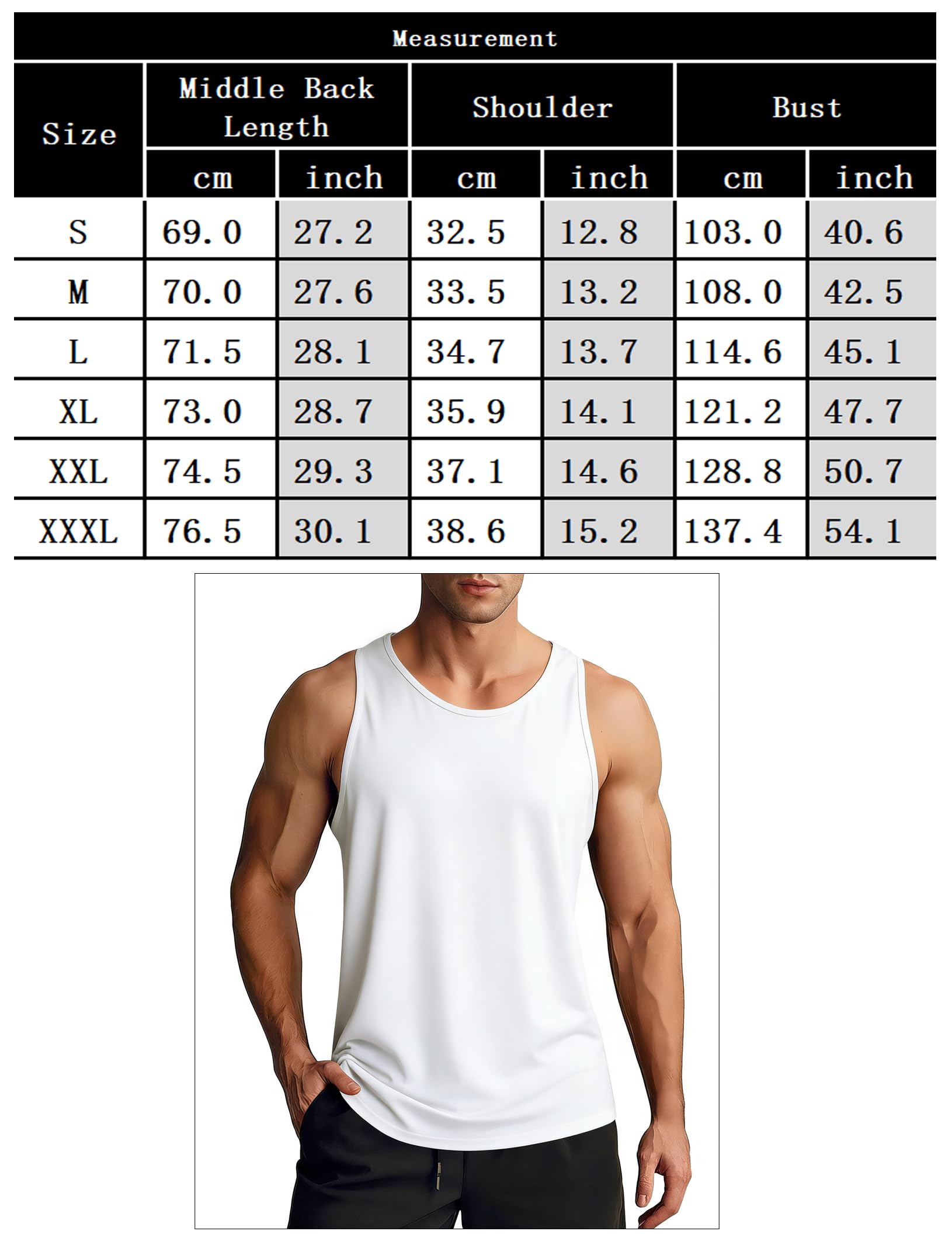 Camiseta Tirantes Hombre Gimnasio Running Fitness Chaleco Sin Mangas Secado Rápido Entrenamiento Deportivo S-3XL