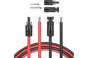 Premium 20-Foot Solar Panel Wiring Kit