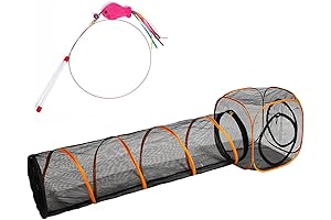 Interactive Cat Play Tunnel and Cube for Indoor and Outdoor Adventures
