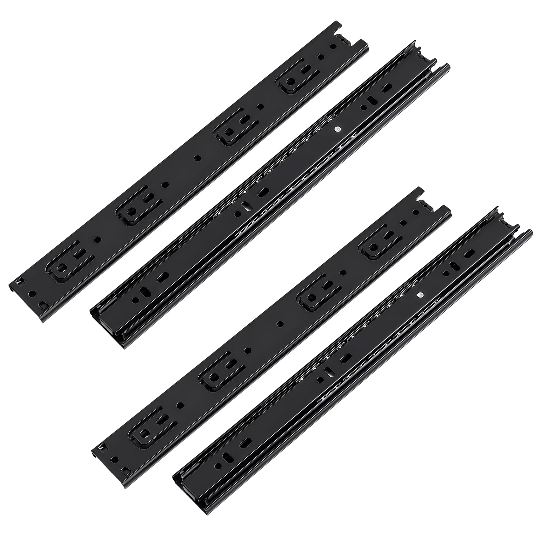 Photo 1 of FOCMKEAS 12" Soft Close Drawer Slides (2 Pair)