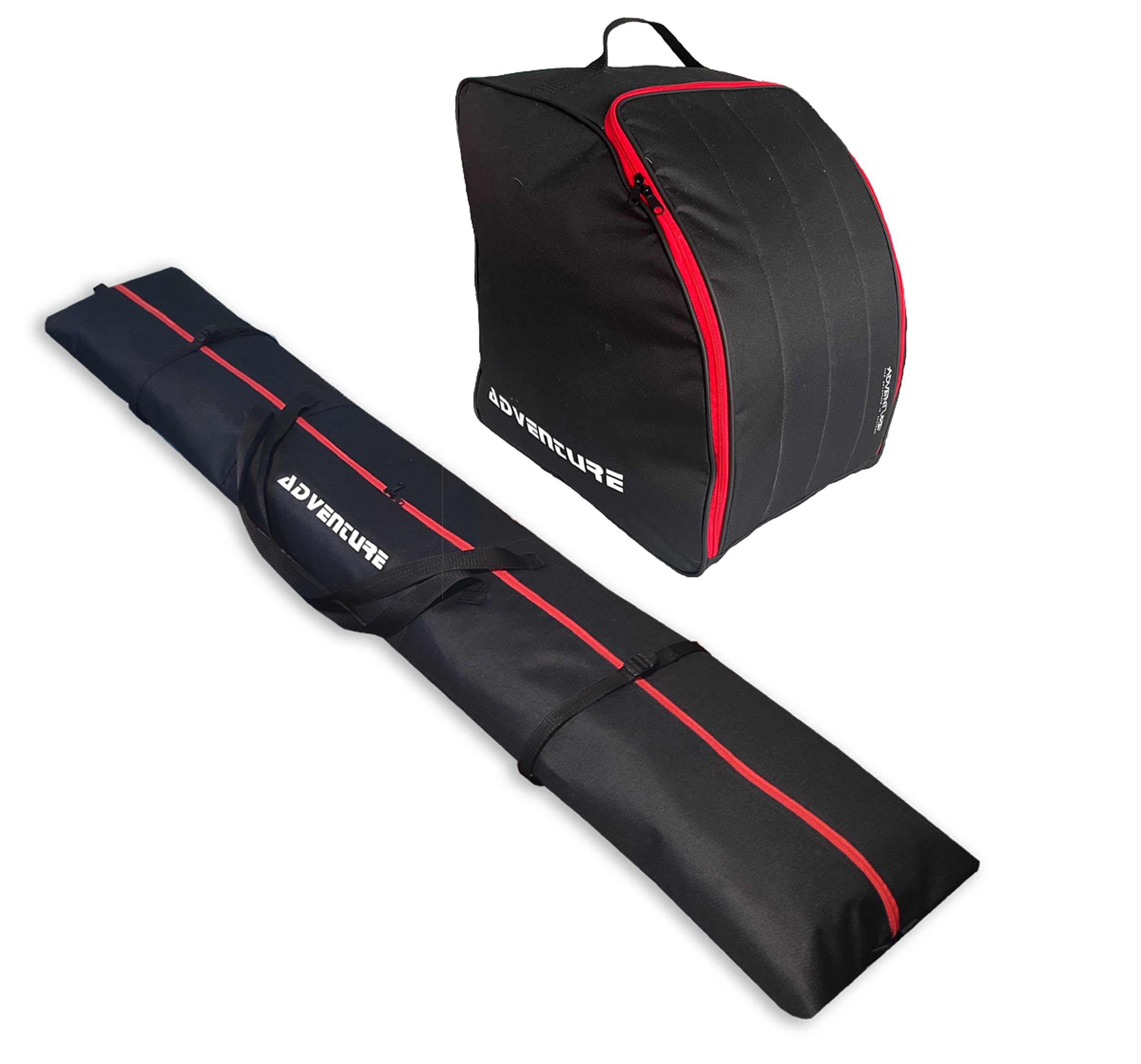 Skitasche Set Skisack Und Skischuhtasche Für Schuhe und Helm Ski Tasche Wasserdicht Reißfest Robust Reißverschlüsse