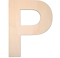 Vista 13 de Letra de madera R de 12 pulgadas, letra de madera grande sin terminar de 1/4 de pulgada de grosor para manualidades, decoración de pared del hogar