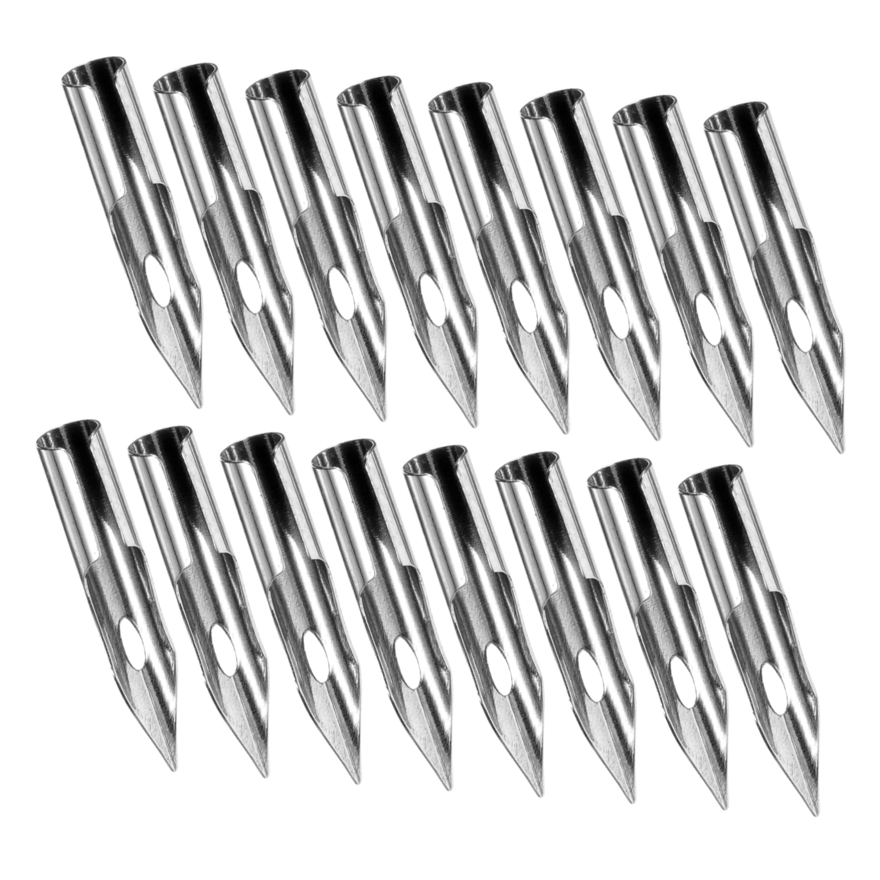 Operitacx 5 Set Pennini Ricambio Per Stilografiche Calligrafia Nibs Facili Installare Scrittura Adatti Per Scuola E Ufficio Accessori Per Penne 30 Pezzi*5