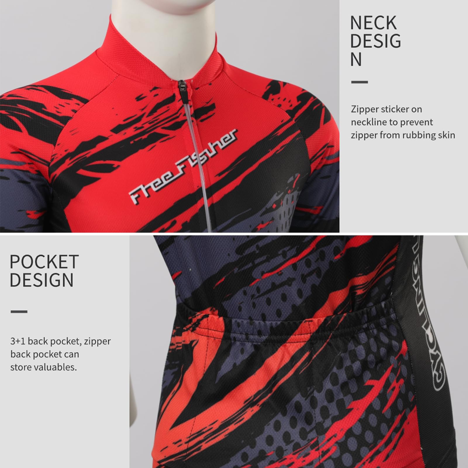 Kinder Jungen Fahrradtrikot Mädchen Schnelltrocknend Kurzarm Trikot & Kurze Radhose mit 3D Sitzpolster MTB Radsport
