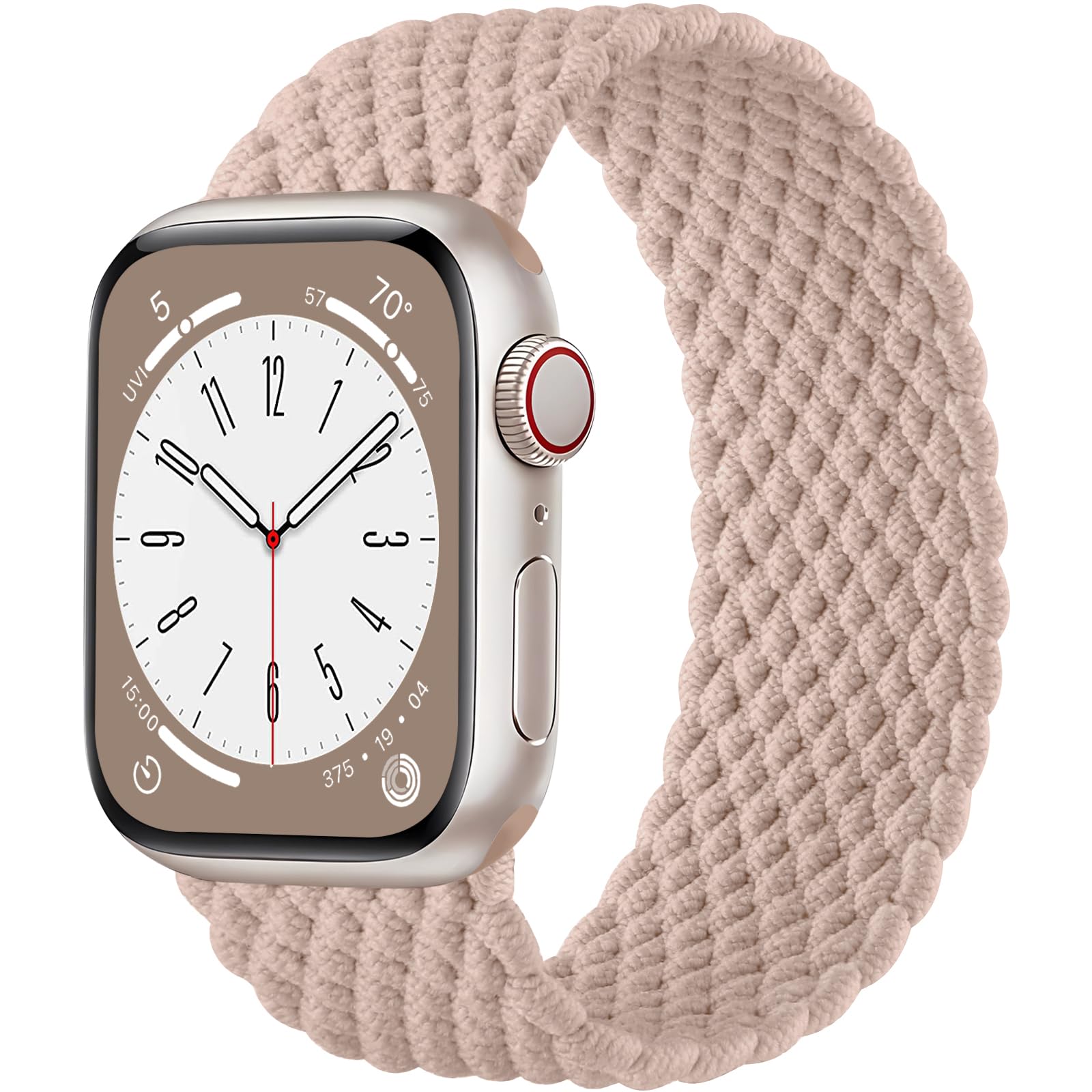 Zedoli Braided Solo Loop Bands Compatible with Apple Watch Band 38mm 40mm 41mm 42mm 44mm 45mm 46mm 49mm Women Men, Stretchy Nylon Sport Elastic Strap for iWatch Series 11 10 9 8 7 6 5 4 3 2 1 SE Ultra — view 27