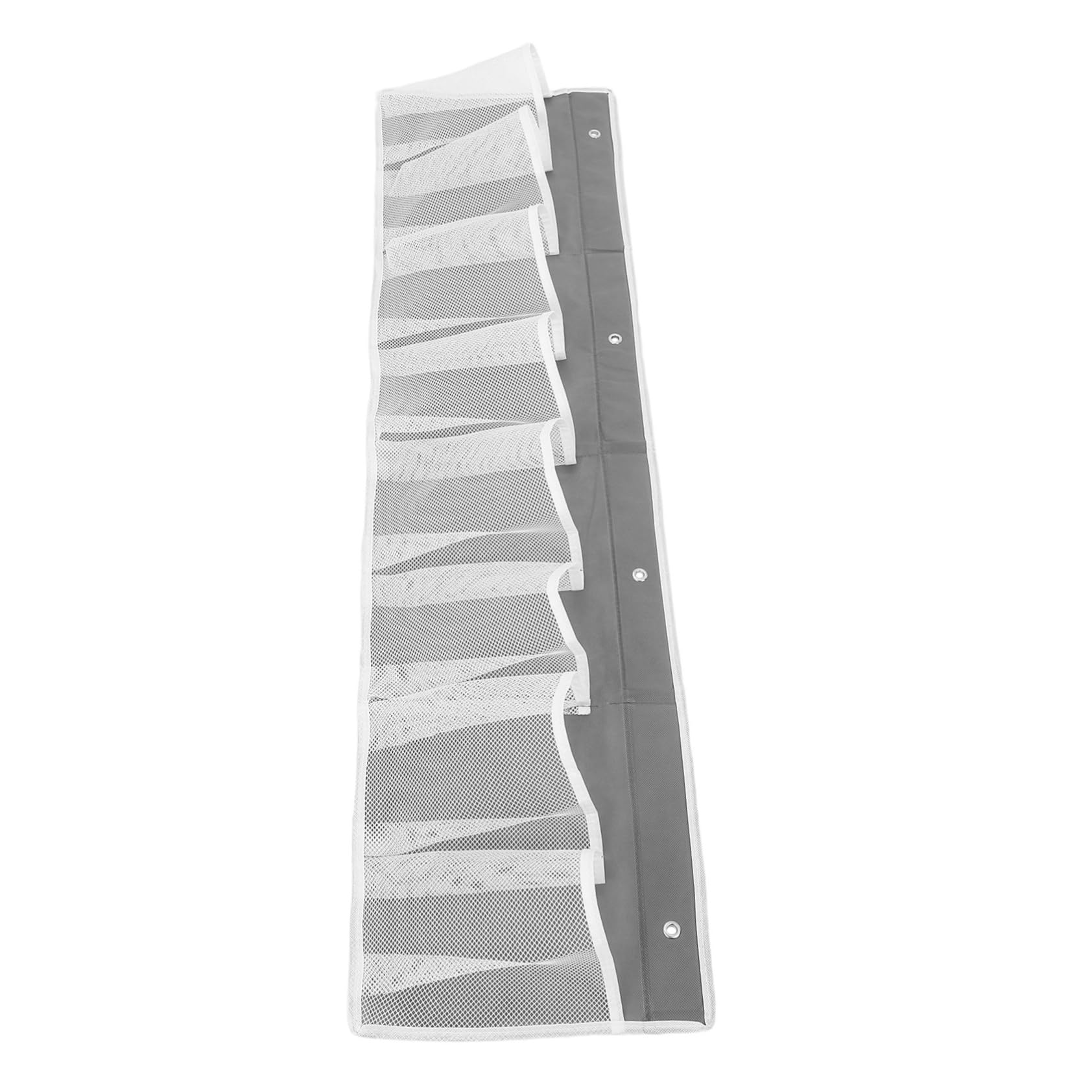 OSOLADY Extra Bedside Shoe Organizer Compartment Wall Mounted Storage Rack for Rv and Home Breathable Nonwoven Fabric with Mesh Pockets for Easy Access to Shoes