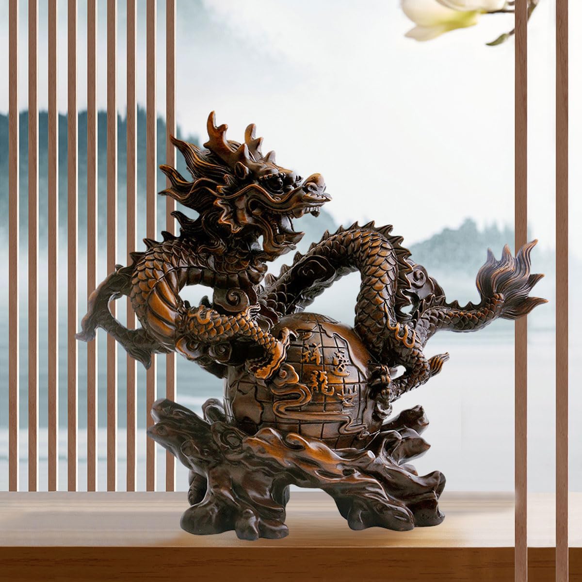 開運 龍 龍神 昇龍 金龍 置き物