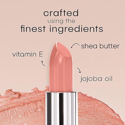 Vista 16 de nude envie Barra de labios Mocha – Lápiz labial vegano certificado en crueldad con parabenos, sin parabenos, enriquecido con vitamina E y aceite