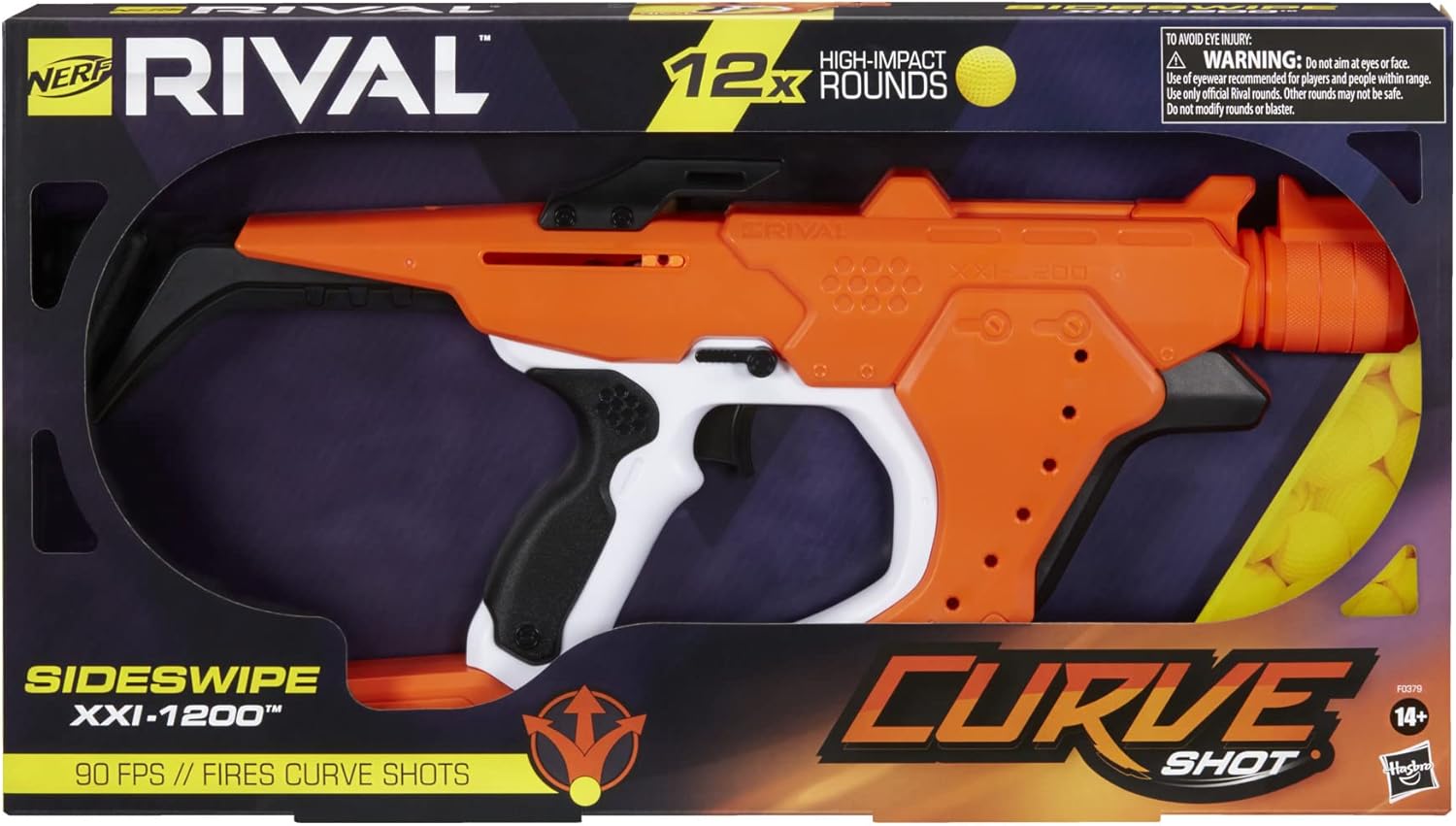 NERF Rival Curve Shot -- Sideswipe XXI 