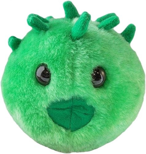 GIANTmicrobes - Peluche de clamidia, ITS, ETS, regalos médicos divertidos, regalos de gag para médicos, regalos de prevención de infecciones,
