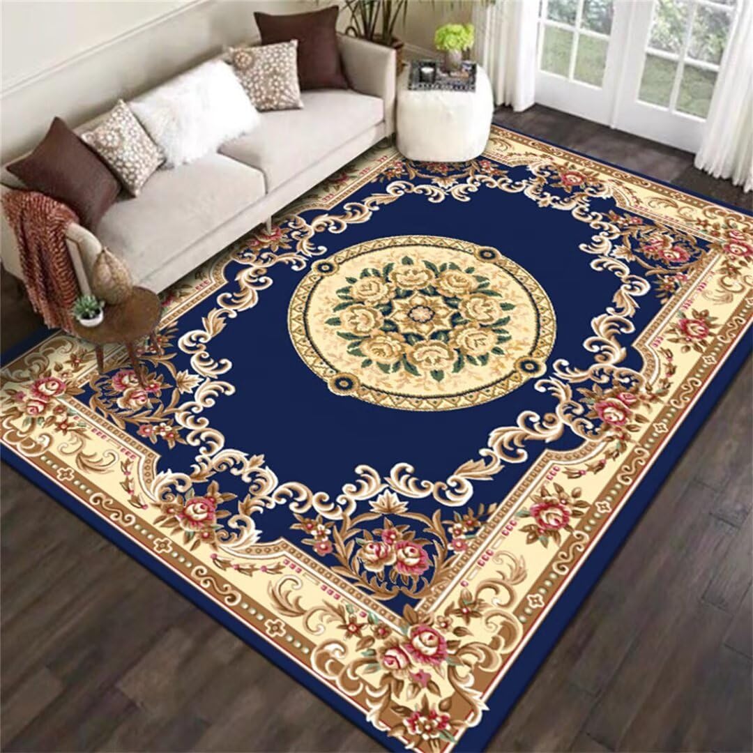 Tapis Insonorisant 160X230CM en Velours Cristal pour Salon et Chambre
