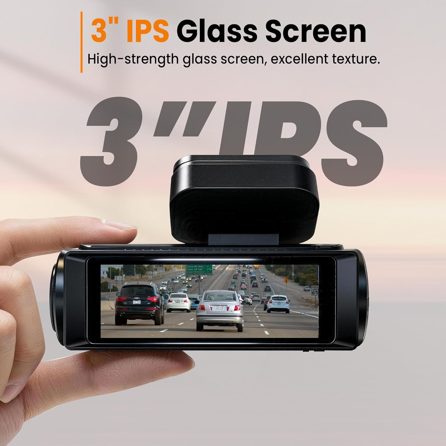 4K Dash Cam Front with Built-in WiFi, Dash Camera for Cars, 32GB Card Included, Super Night Vision Dash Camera, Loop Recording Car Camera, G-Sensor, 24H Parking Monitor, Supports Up to 256GB