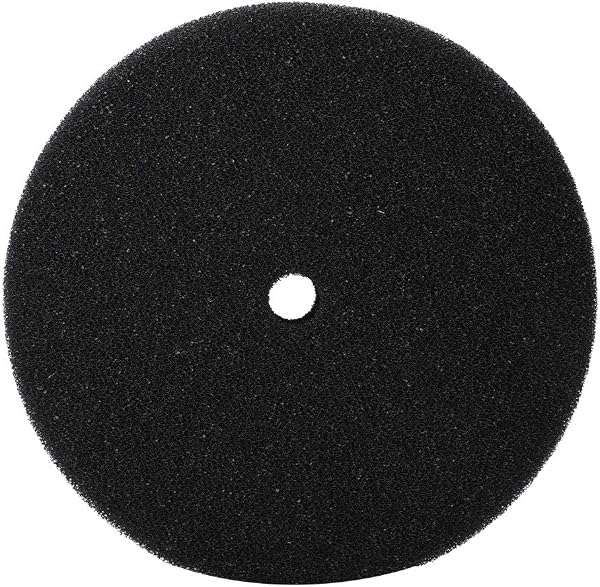 Éponge Ronde pour Aquarium, Coton Biochimique Pratique, Accessoires de Filtration de Sables Mouvants pour Poissons, 250MM pour Bactéries de Haute L, Coton d'Aquarium, de Poisson Rond, (120MM) - 2