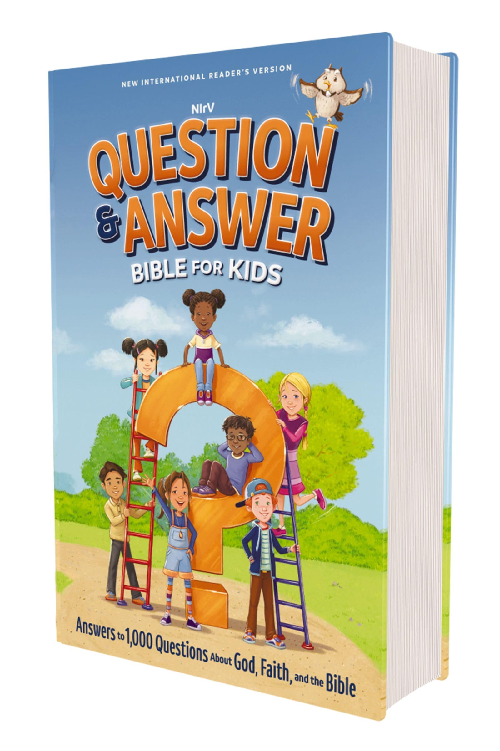 NIrV, Question and Answer Bible for Kids, Hardcover, Comfort Print: Answers to 1,000 Questions Kids Ask About God, Faith, and the Bible