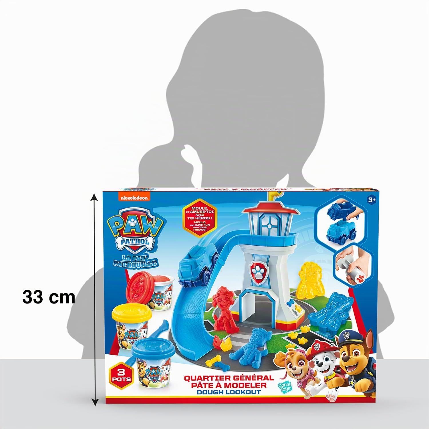 Canal Toys - Pat Patrol - Cofanetto Quartier generale-tempo libero creativo 033-Canal Toys, PPC 033
