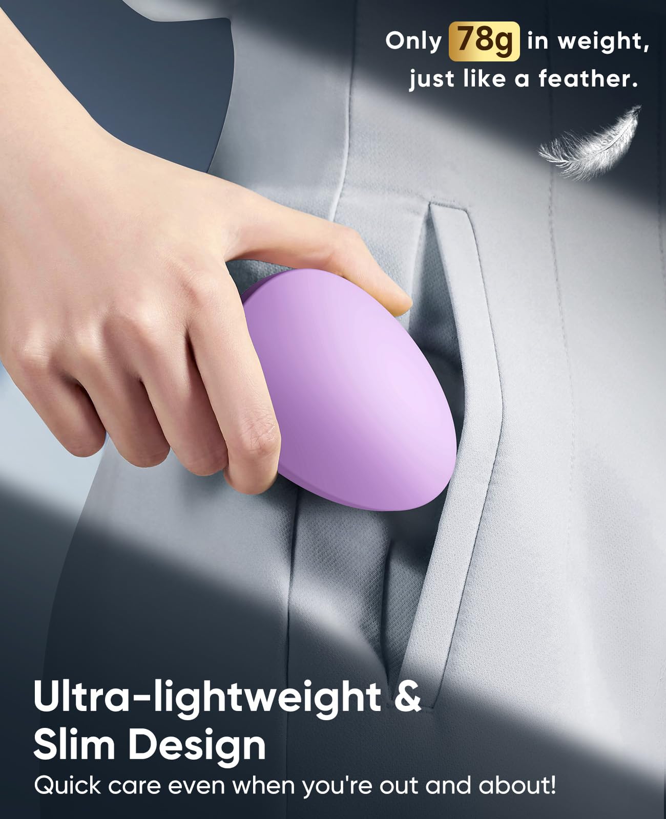 Crystal Hair Eraser for Women and Men, Reusable Crystal Hair Remover Magic Painless Exfoliation Hair Removal Device, Epilator Device for Legs Back Arms