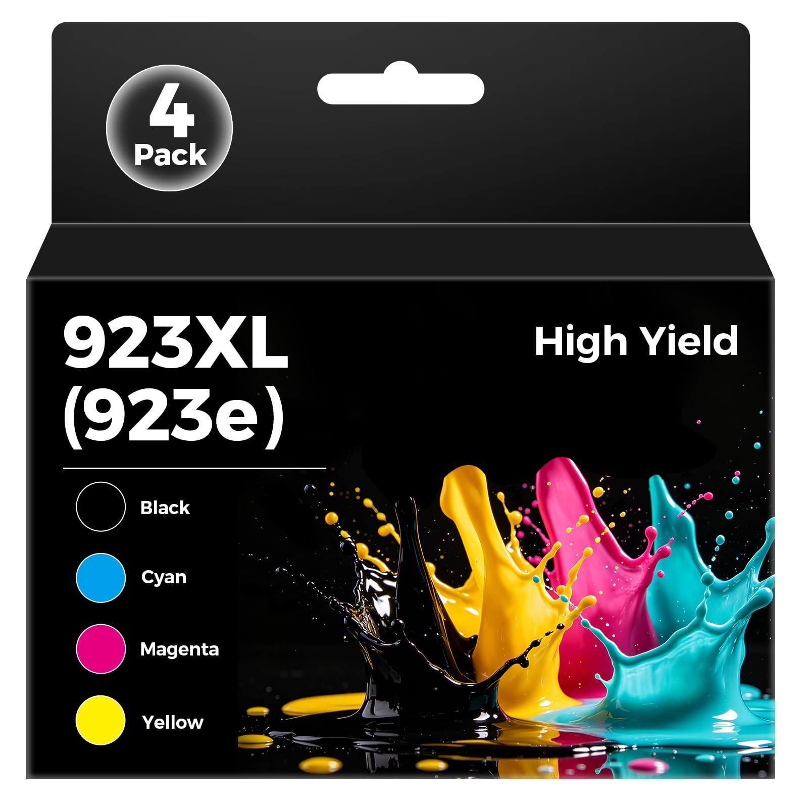 Photo 1 of GINTRICANP 923XL Ink Cartridges, 4-Pack