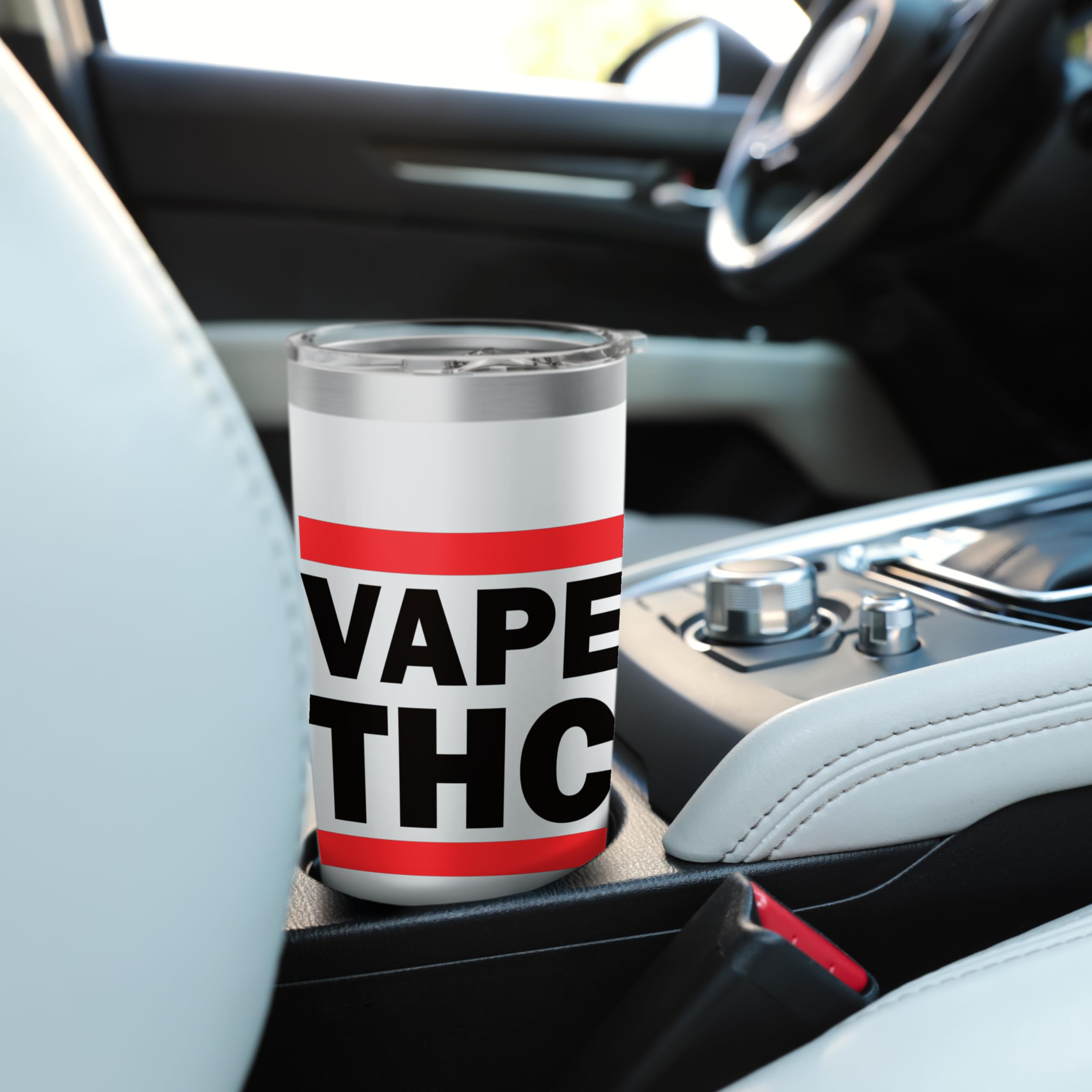 Amazon.com | Vape THC Stainless Steel Insulated Tumbler: Tumblers & Water  Glasses