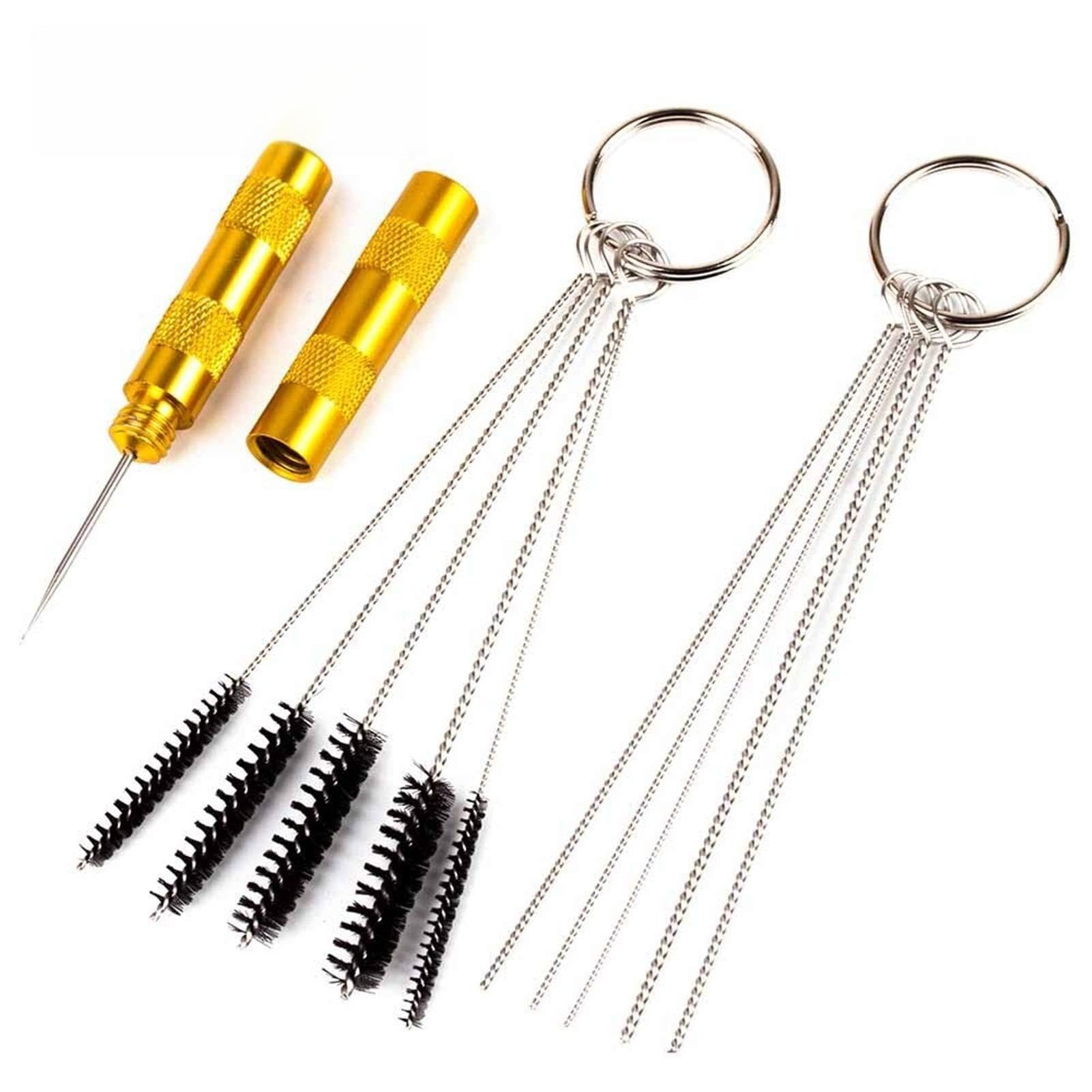 Genérico Accesorios para aerógrafos 0.2/0.3/0.5mm Acción Dual Airbrush Airbrush Kit para Herramientas de Pastel Spray Airbrush Craft Craft Pintura Práctica Nail Art Airbrushs Tatuajes (Color : A)