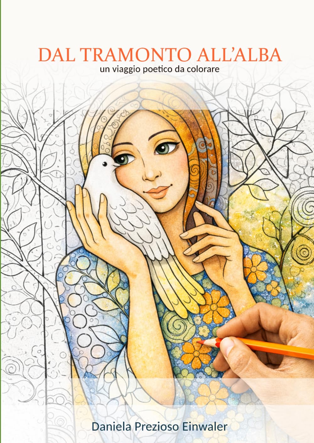 Dal tramonto all'alba: Un viaggio poetico da colorare