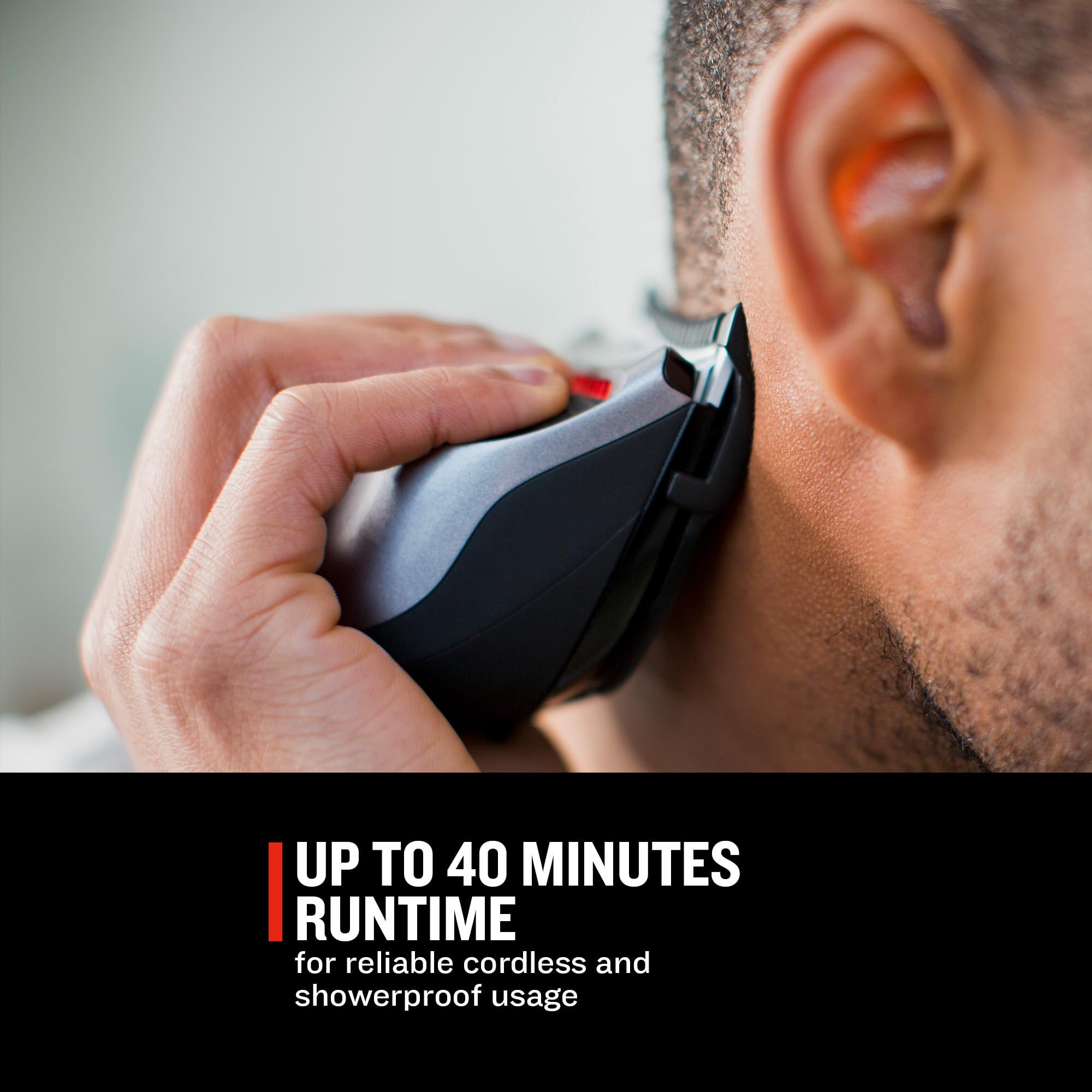 Remington Shortcut Pro Self-Haircut Trimmer Kit, Waterproof Cordless Electric Razor for Head, Beard, and Body, Curved Blades and 9 Trimmer Lengths, Head Shaver, 5-Minute Quick-Charge, 14-Piece Set